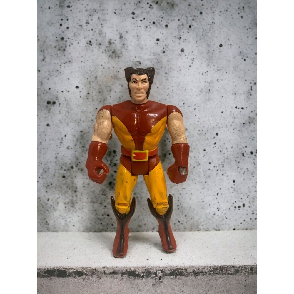 Vintage Wolverine Action Figure 1980s–90s Marvel Comics Toy X-Men Loose
